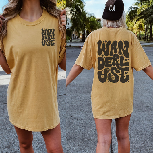 Comfort Colors Wanderlust Shirt