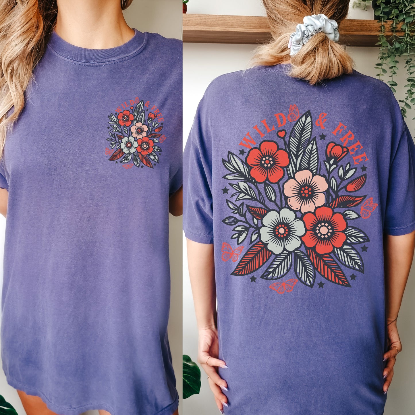 Wild and Free Wildflowers Shirt