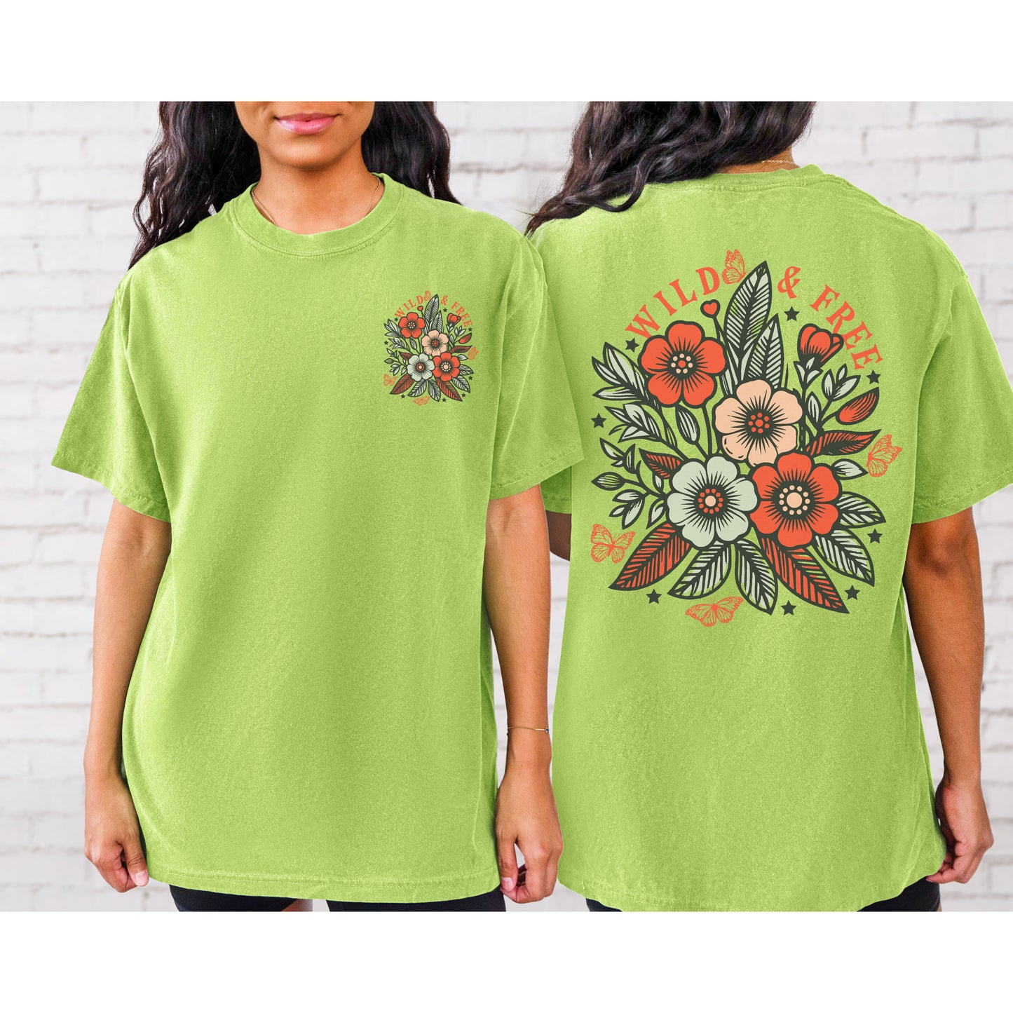 Wild and Free Wildflowers Shirt