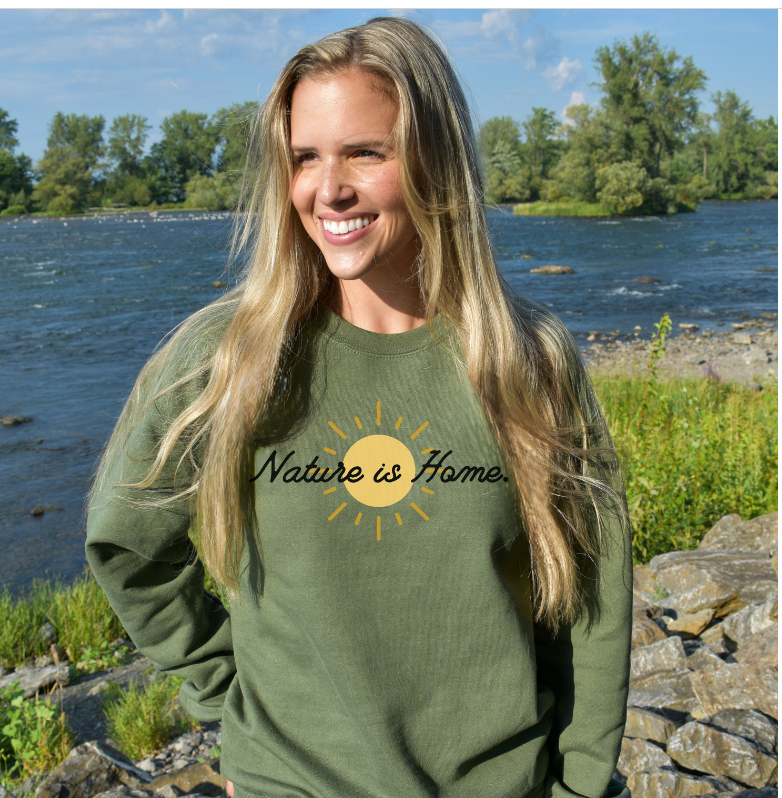 Nature is Home Sweatshirt