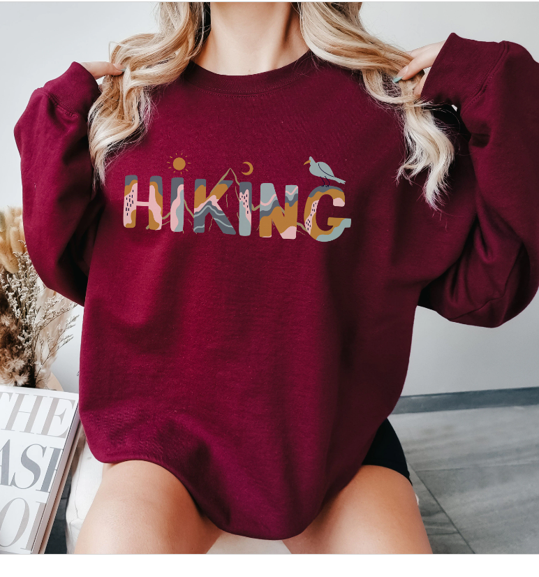 Unique Hiking Sweatshirt