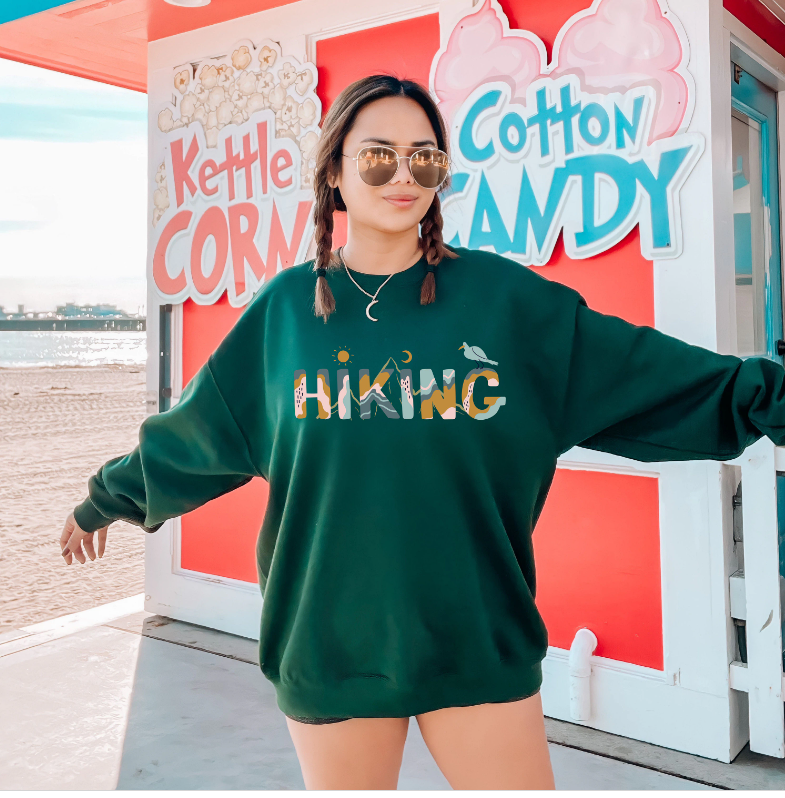 Unique Hiking Sweatshirt