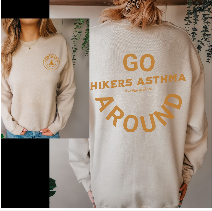 Hikers Asthma Sweatshirt